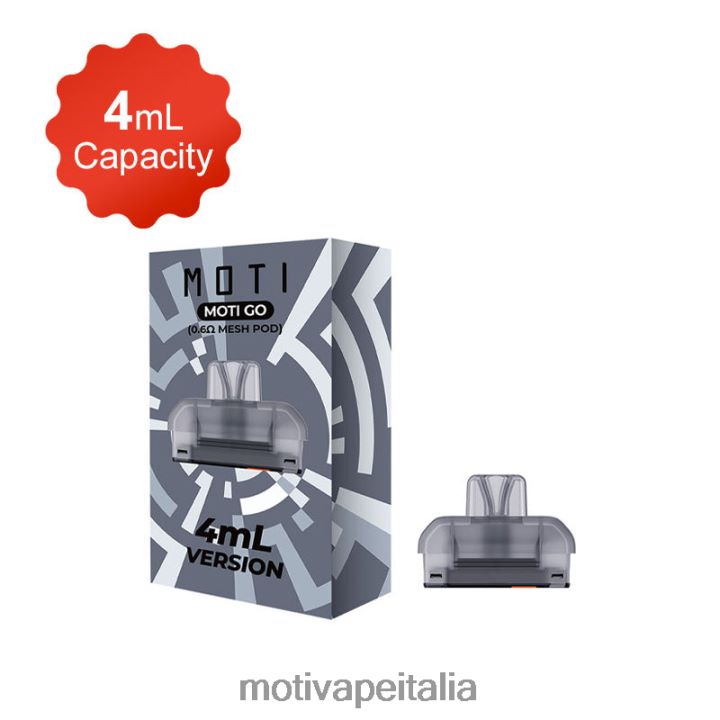 MOTI Vape Flavors Italia - MOTI Go Pro cialde ricaricabili 440BHX120 (confezione da 2)