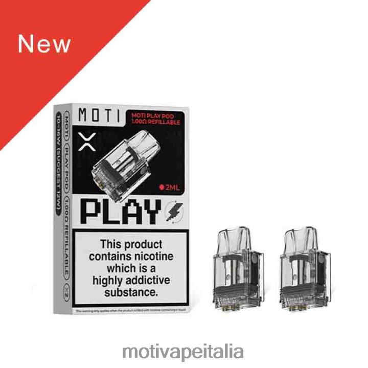 MOTI Vape Italia - MOTI Play pod 1.00 ohm ricaricabile 440BHX121 1 pc