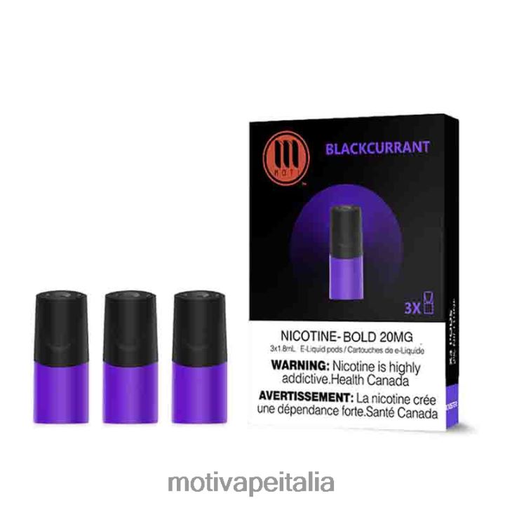 MOTI Vape Kit Italia - MOTI cialde classiche 440BHX107 gelo di banane