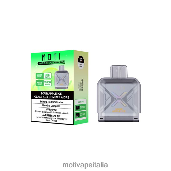 MOTI Vape Milano - MOTI Go Pro capsula usa e getta 440BHX92 gomma da masticare all\'anguria