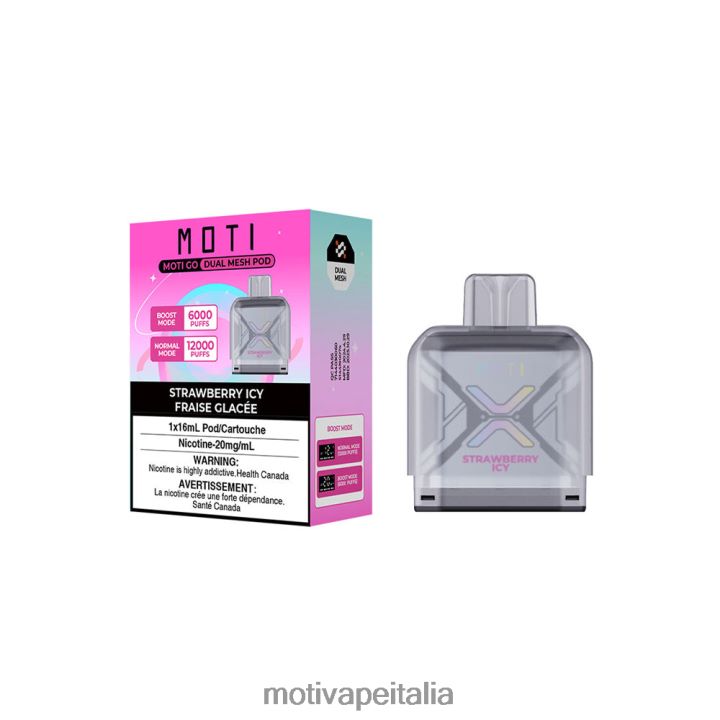 MOTI Vape Milano - MOTI Go Pro capsula usa e getta 440BHX92 gomma da masticare all\'anguria