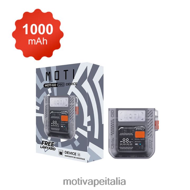 MOTI Vape Amazon - MOTI Go Pro kit dispositivo 1000mah - sistema pod usa e getta 440BHX119 1 pc
