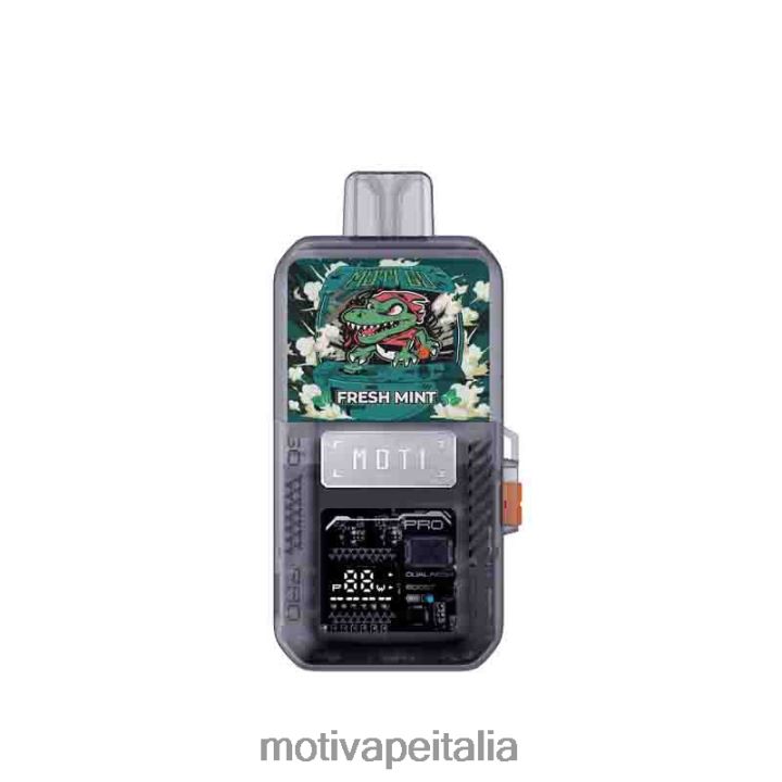MOTI Vape Flavors Italia - MOTI Go Pro capsula+dispositivo monouso 440BHX80 menta fresca