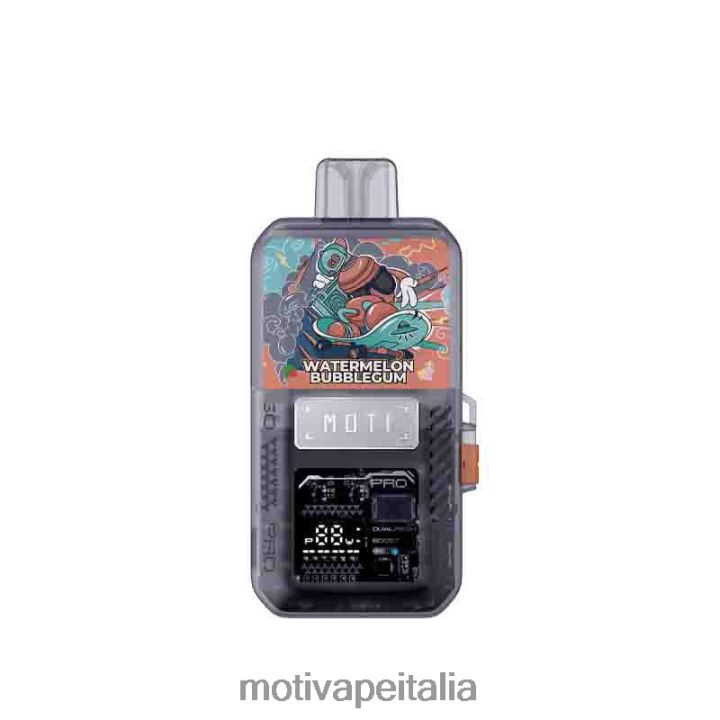 MOTI Vape Kit Italia - MOTI Go Pro capsula+dispositivo monouso 440BHX77 ghiaccio di mela acida
