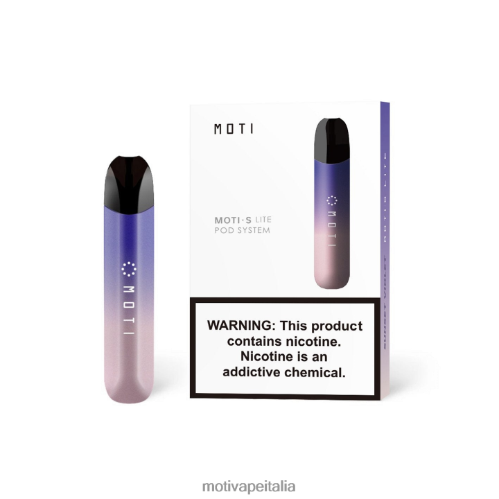 MOTI Vape Milano - MOTI S Lite dispositivo premium 440BHX112 viola del tramonto