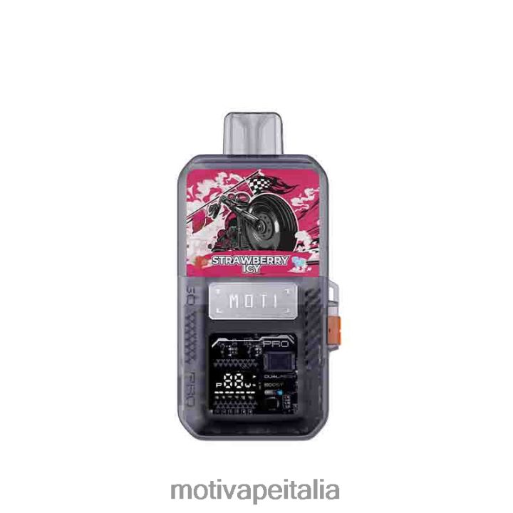MOTI Vape Pods - MOTI Go Pro capsula+dispositivo monouso 440BHX84 fragola ghiacciata
