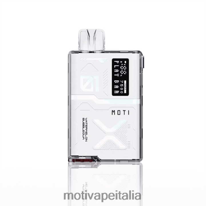 MOTI Vape Price - MOTI Play Bar 7500 vaporizzatori usa e getta (5%, 7500 boccate) 440BHX53 gomma da masticare all'anguria