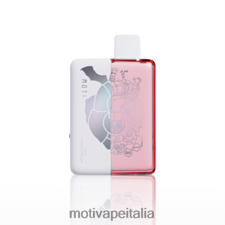 MOTI Vape Flavors Italia - MOTI Duo 9000 vaporizzatori usa e getta (5%, 9000 boccate) 440BHX70 anguria succosa