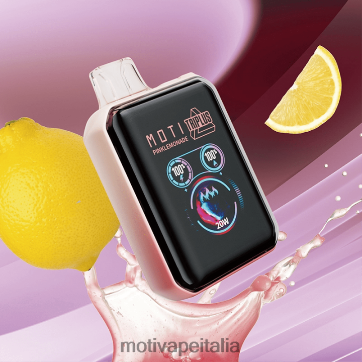 MOTI Vape Amazon - MOTI Triplus Vape usa e getta da 20k (5%, 20000 sbuffi) 440BHX9 ghiaccio alla fragola
