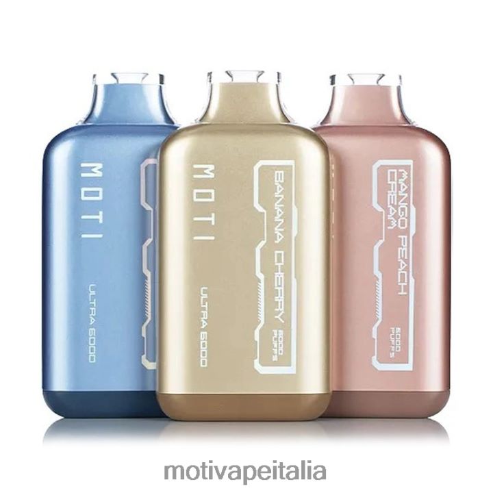 MOTI Vape Amazon - MOTI Ultra vaporizzatore usa e getta (5%, 6000 boccate) 440BHX29 lampone mirtillo