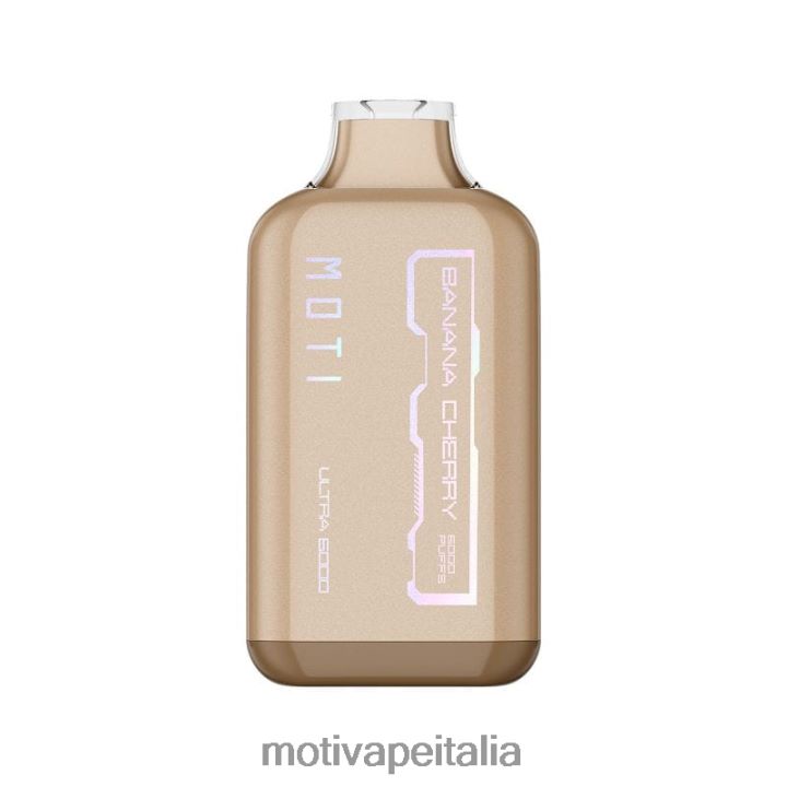 MOTI Vape Near Me - MOTI Ultra vaporizzatore usa e getta (5%, 6000 boccate) 440BHX26 ciliegia di banana