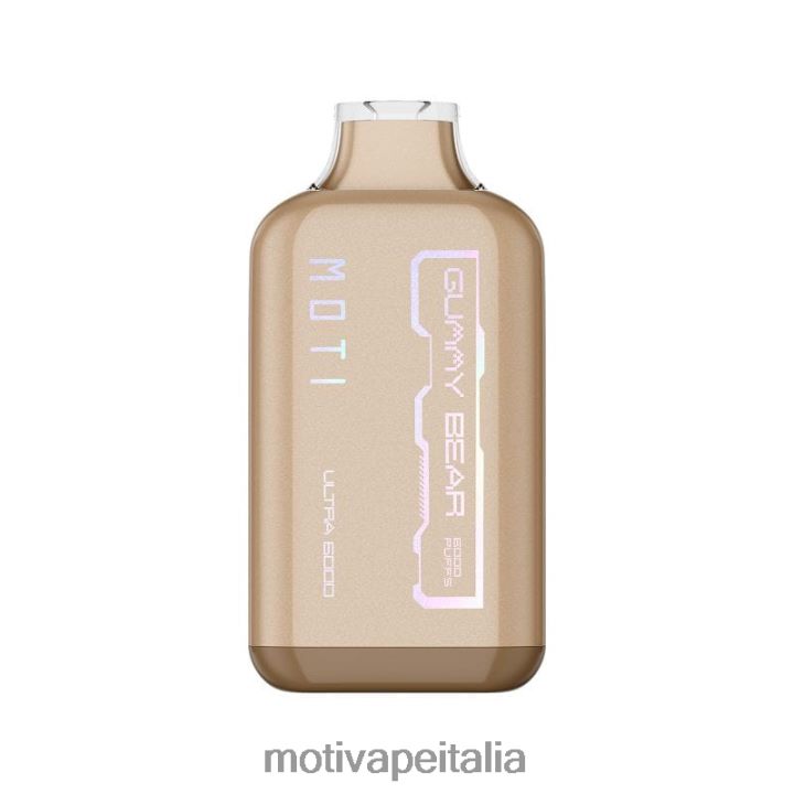 MOTI Vape Price - MOTI Ultra vaporizzatore usa e getta (5%, 6000 boccate) 440BHX33 orsetto gommoso